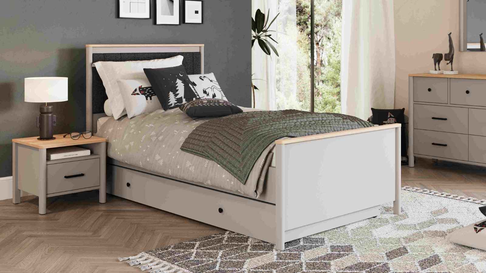 LAGOM SINGLE BED 100 CM WITH STOARGE