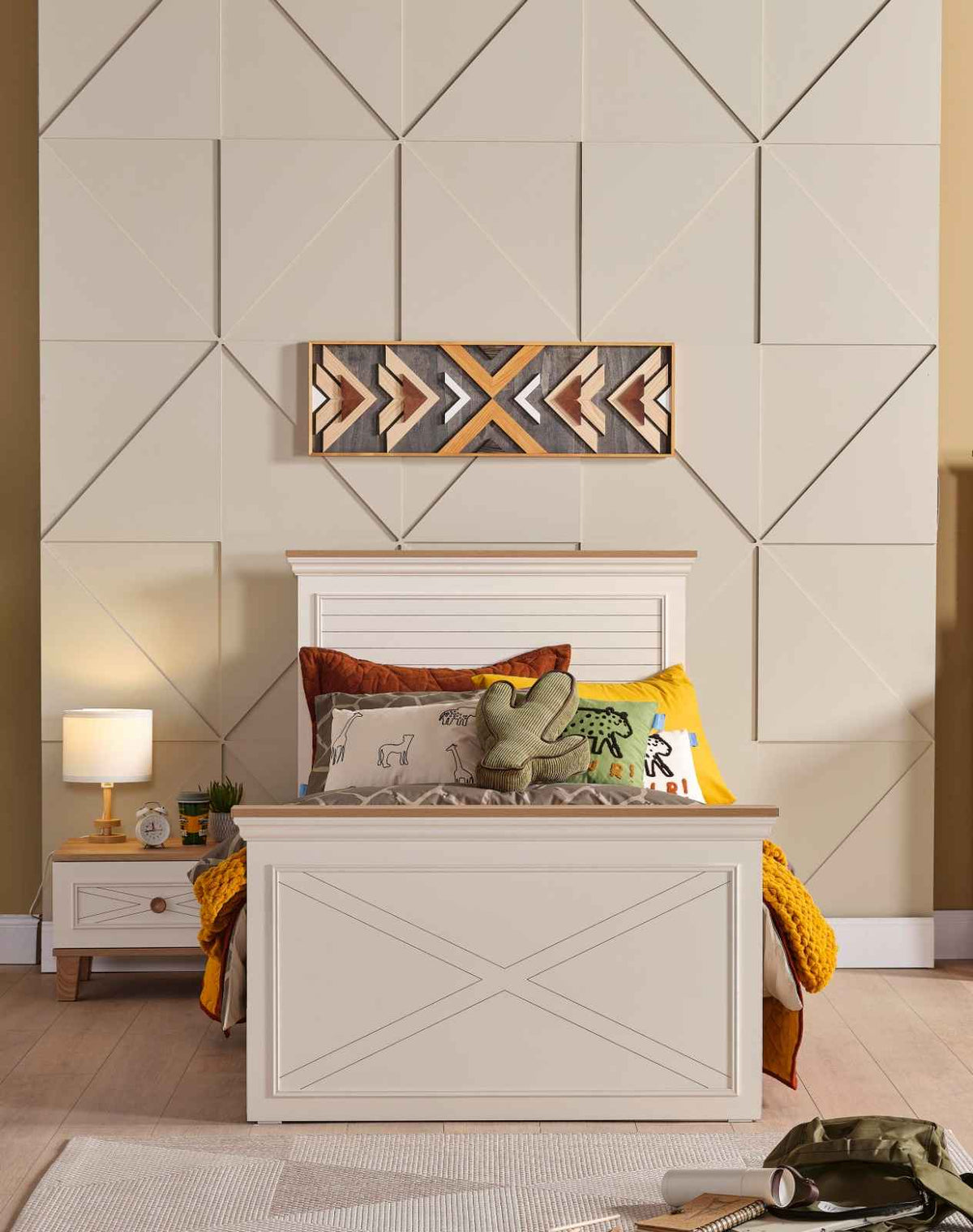 ATLAS SINGLE BED WITH STORAGE – Qortuba furniture قرطبة للأثاث