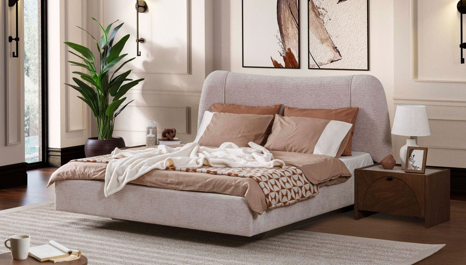 MALAGA KING BED 160 CM WITH STORAGE