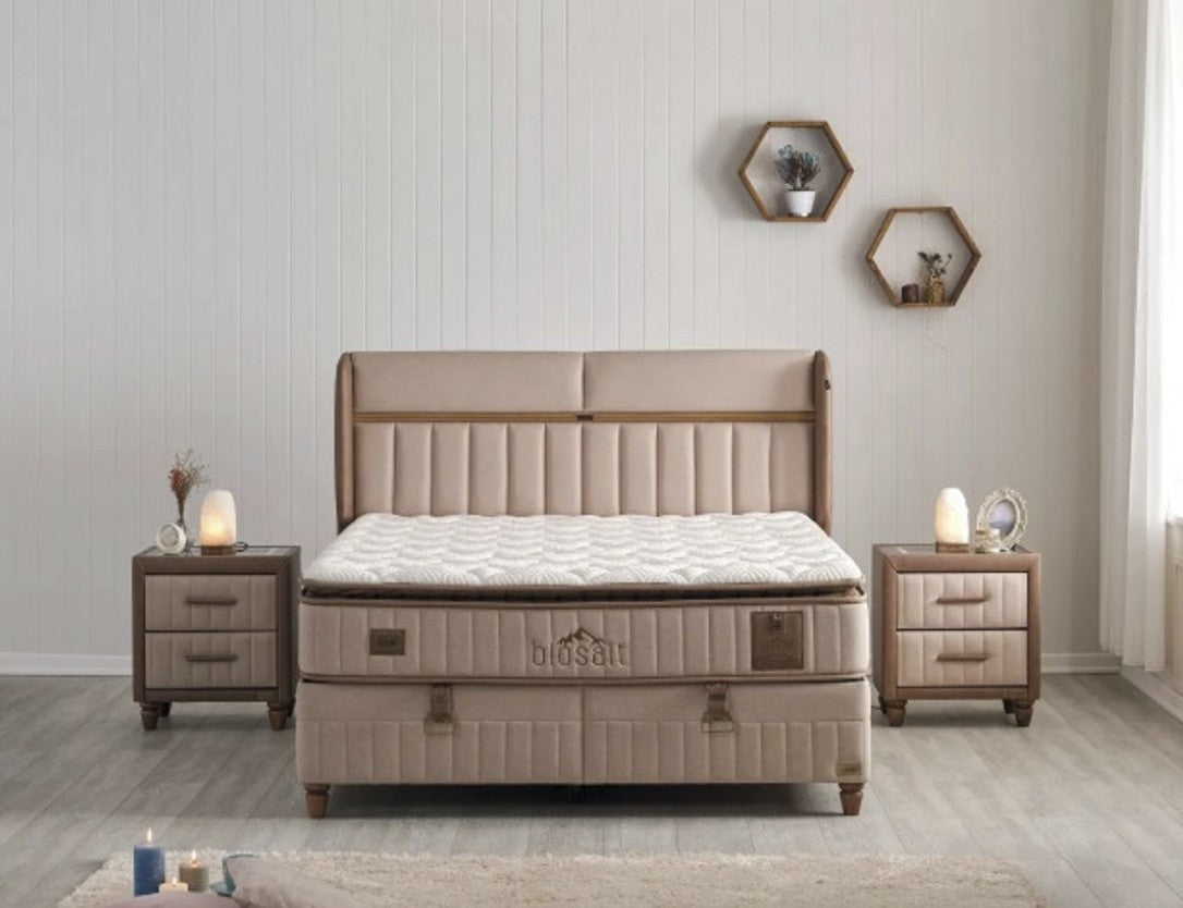 BAIOSALT KING BED 180 CM WITH STORAGE