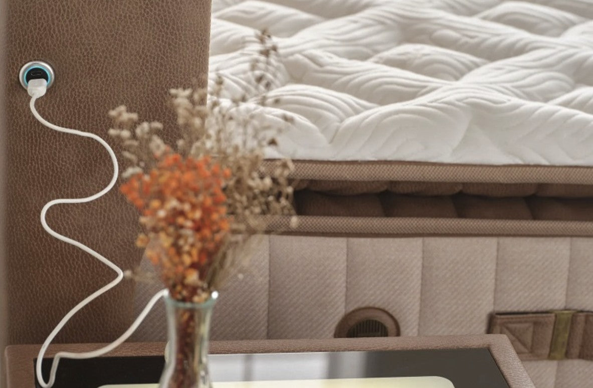 BAIOSALT KING BED 180 CM WITH STORAGE