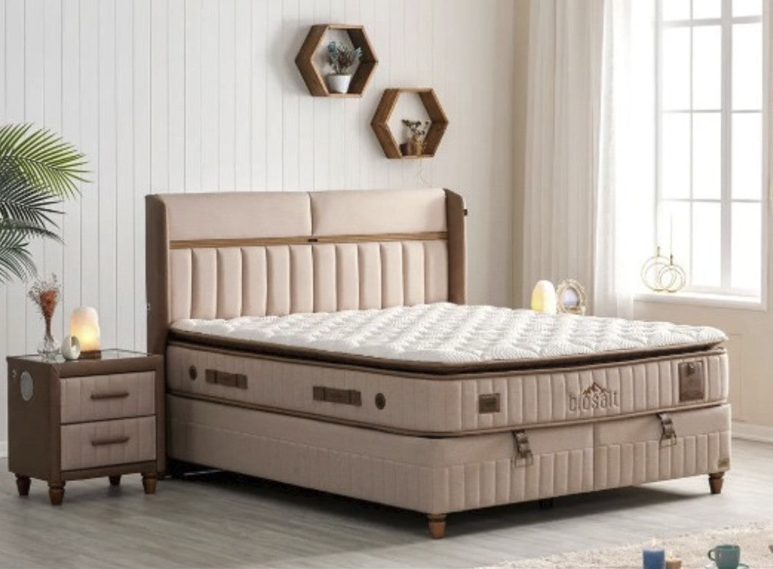 BAIOSALT KING BED 180 CM WITH STORAGE