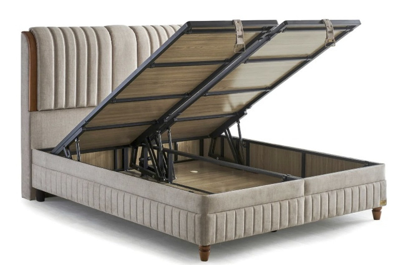 KAPOK QUEEN BED 160 CM WITH STORAGE