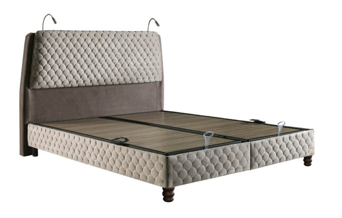 BORJEN KING BED 180 CM WITH STORAGE