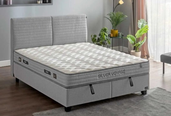 SILVER VOYAGE BED 180 CM WITH STORAGE