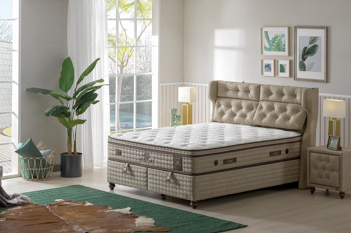 NIRVANA KING BED 180 CM WITH STORAGE