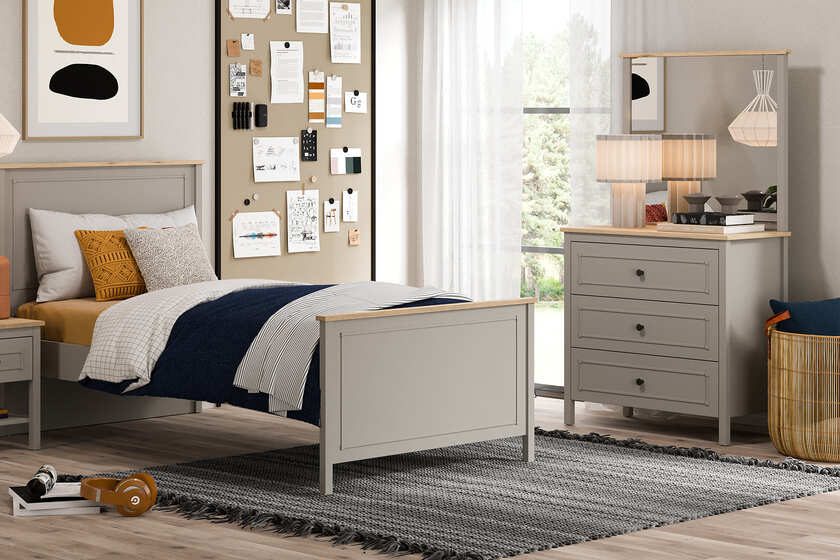 SENTO DRESSER WITH MIRROR