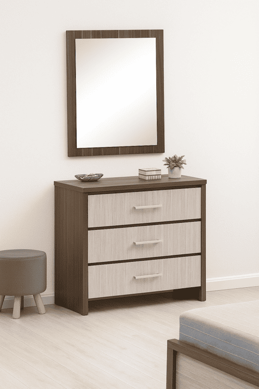 HAPPY DRESSER WITH MIRROR