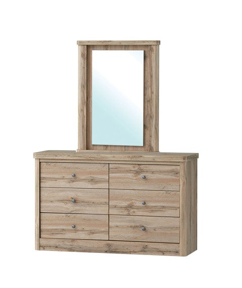 COLTON DRESSER WITH MIRROR 120 CM