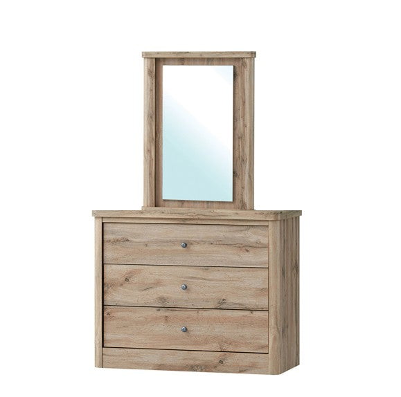 COLTON DRESSER WITH MIRROR 90 CM