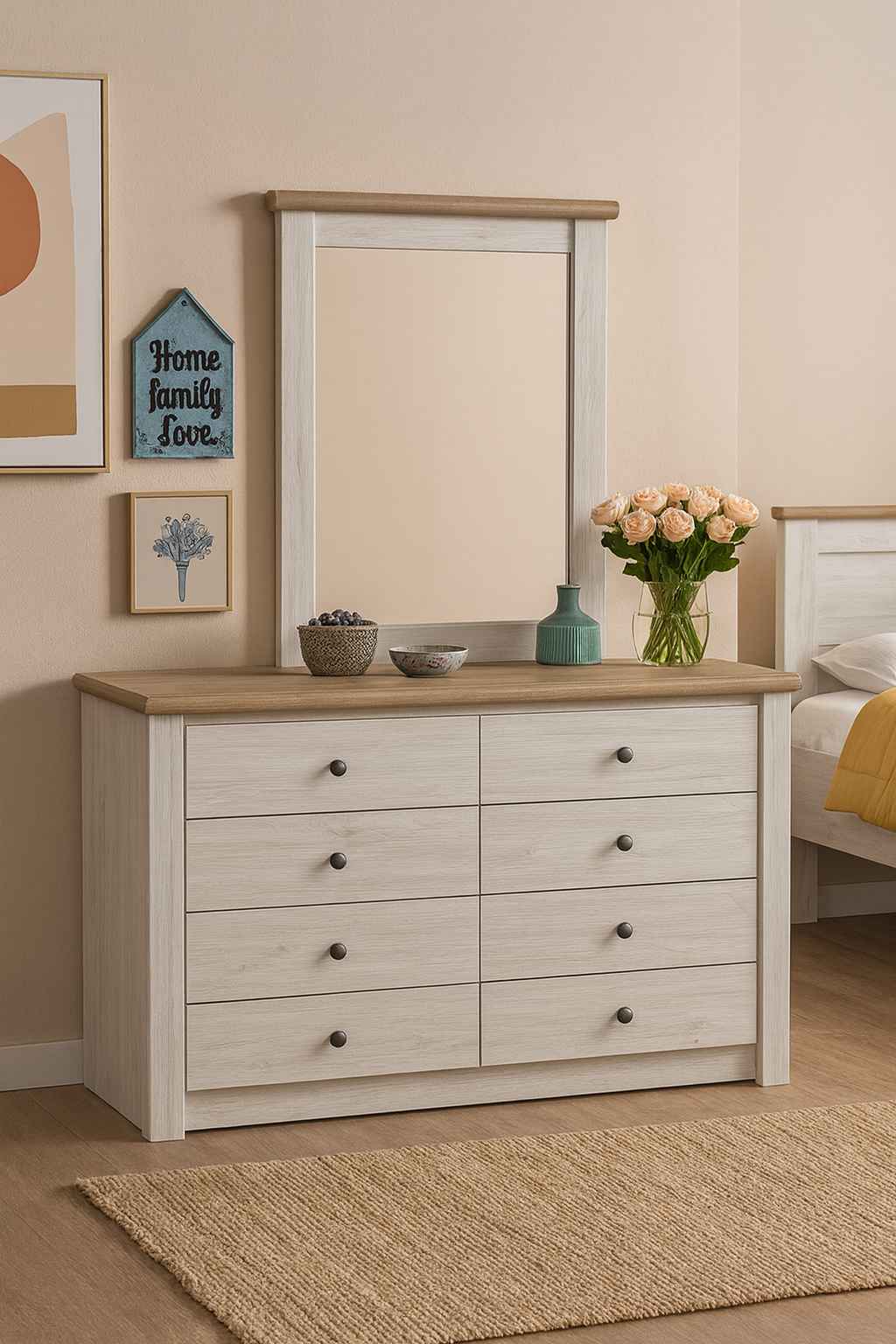 MARCH KING BEDROOM SET WITHOUT WARDROBE