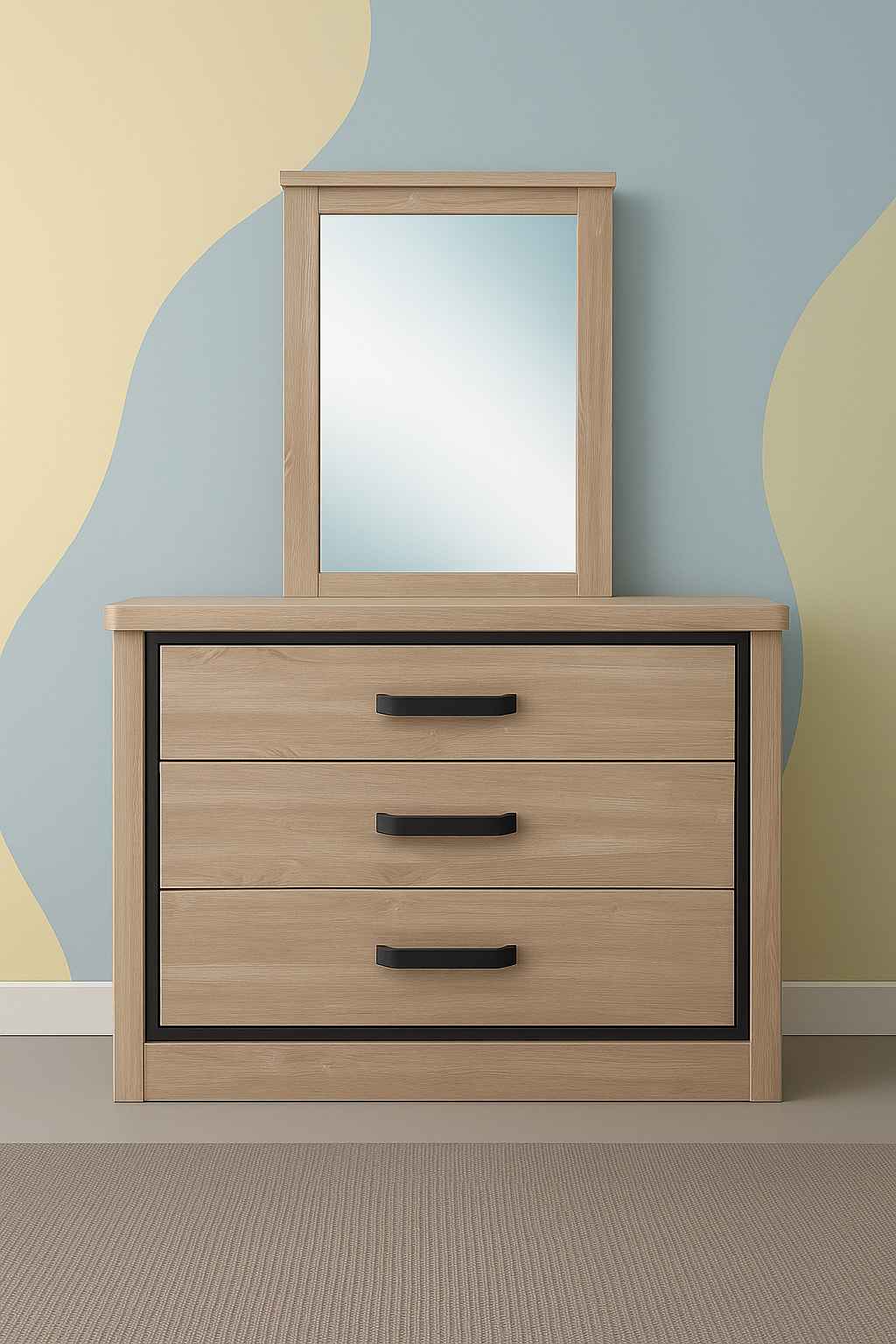 MAY DRESSER WITH MIRROR