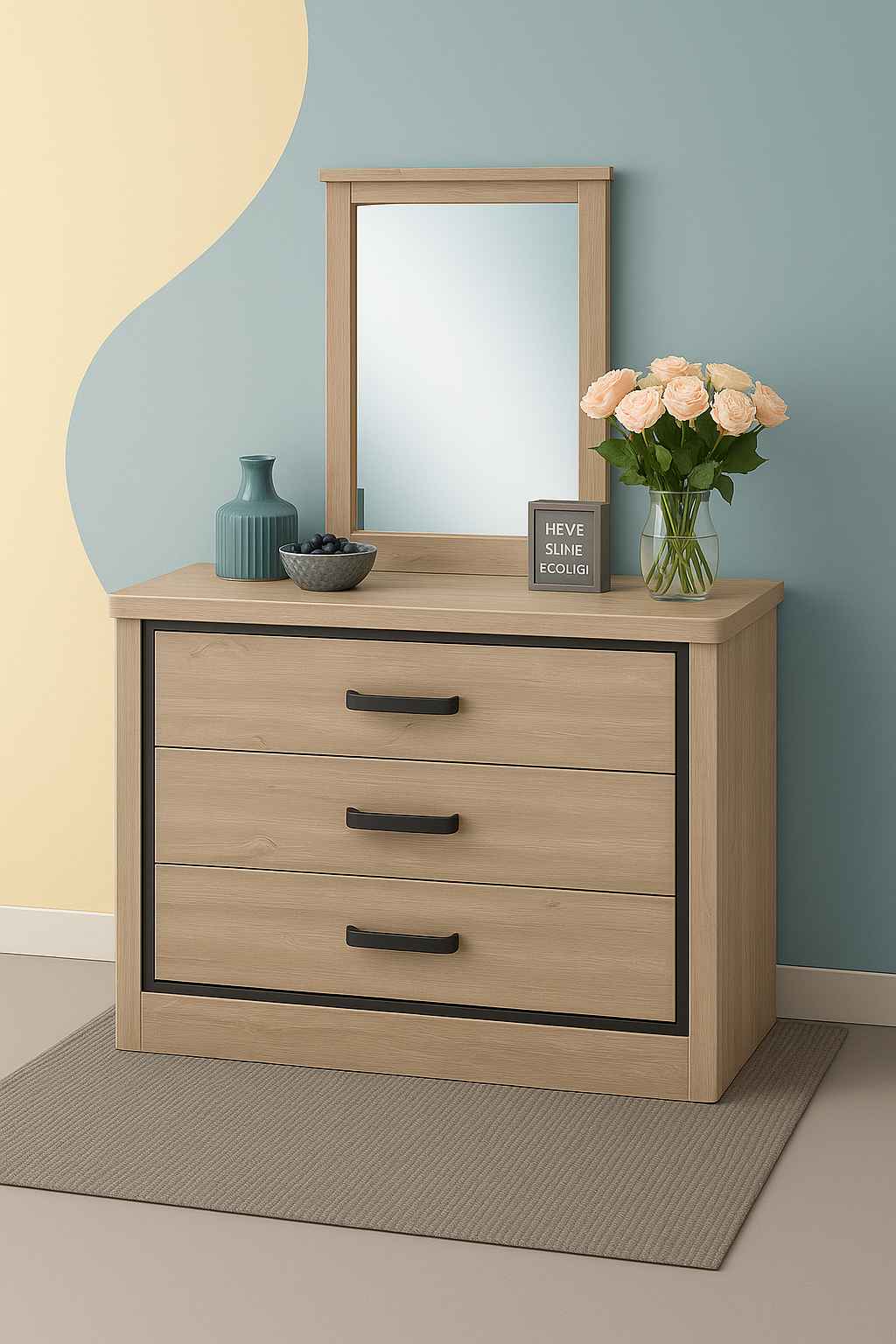 MAY DRESSER WITH MIRROR
