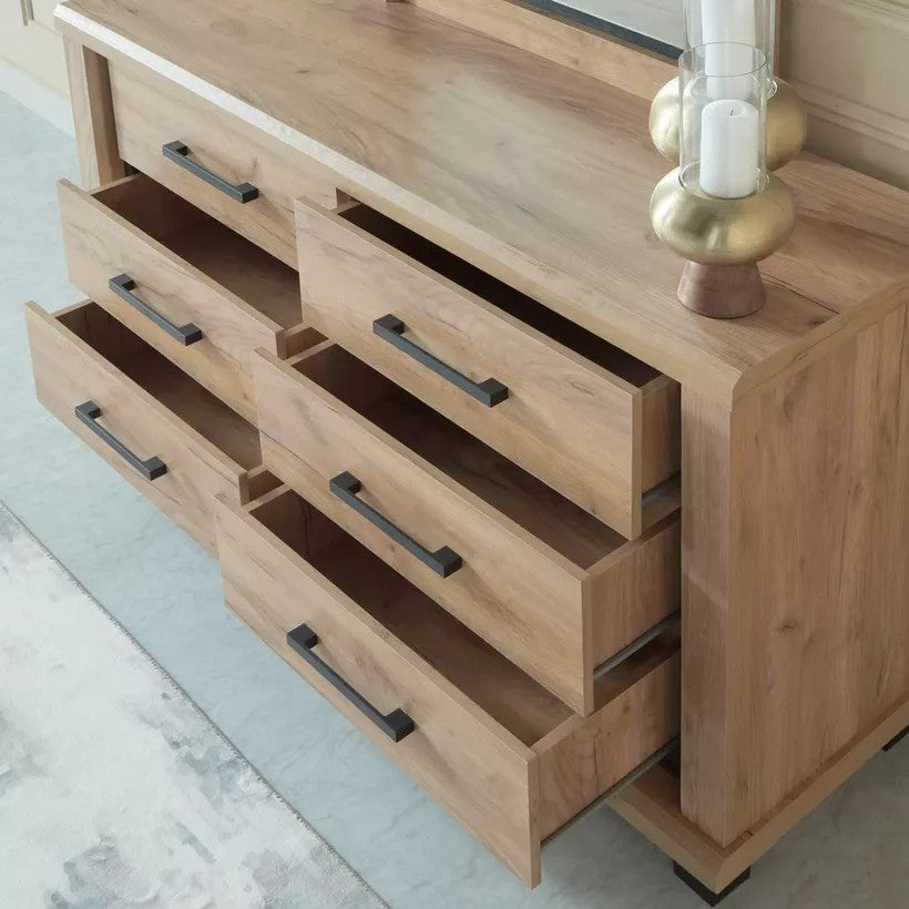 BELFORT DRESSER AND MIRROR 130 CM