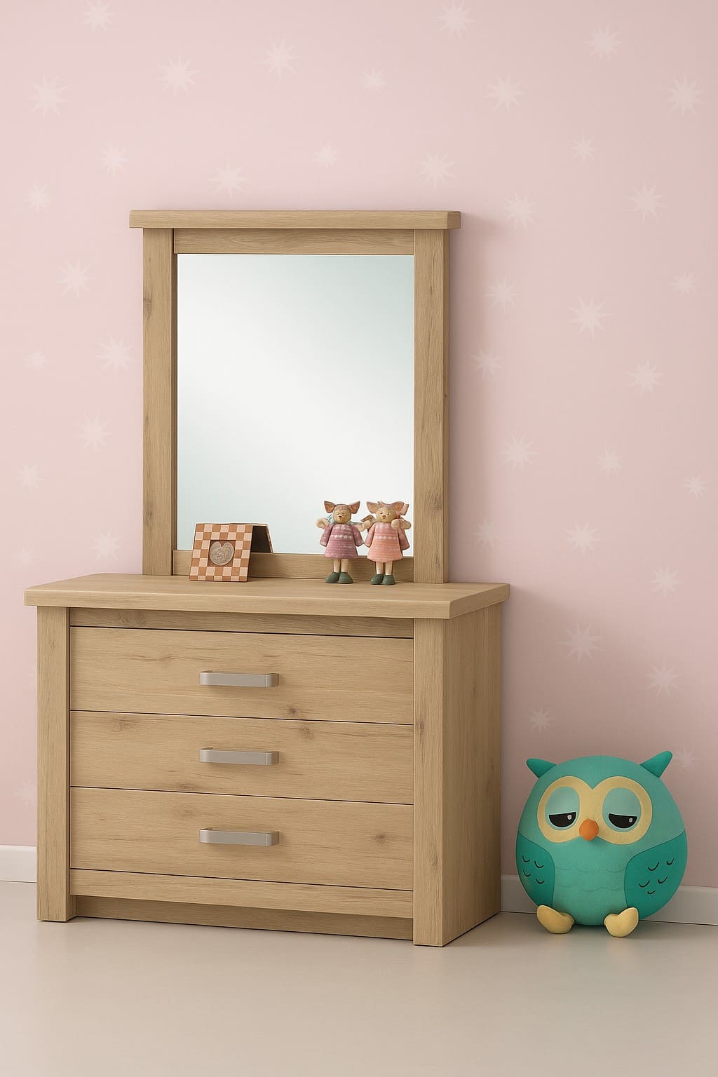 AMILINE DRESSER WITH MIRROR