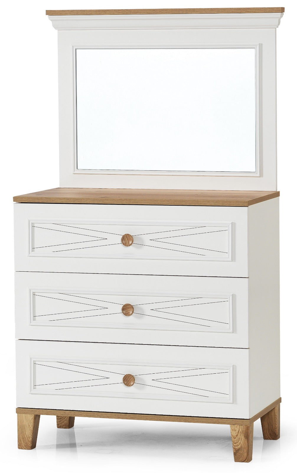 ATLAS DRESER WITH MIRROR