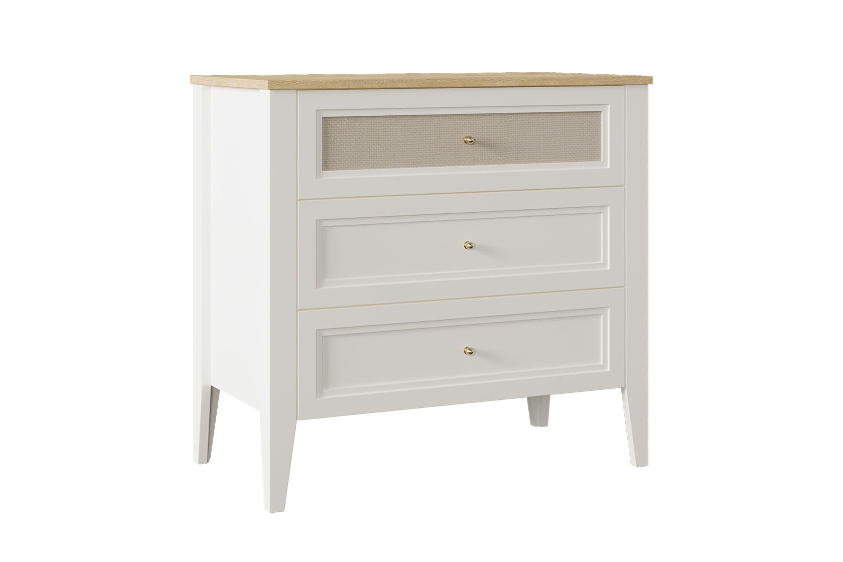 CORSO DRESSER AND MIRROR