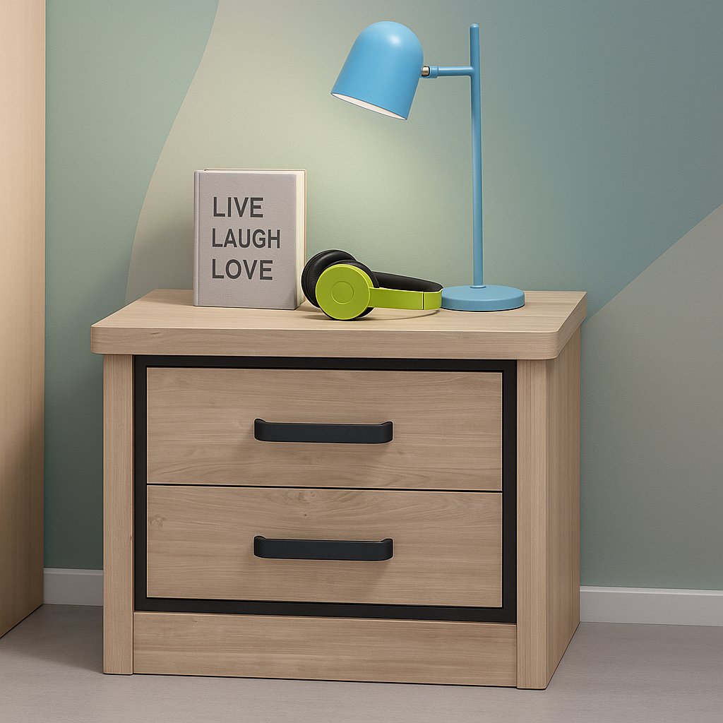 MAY DRAWERS BED SIDETABLE