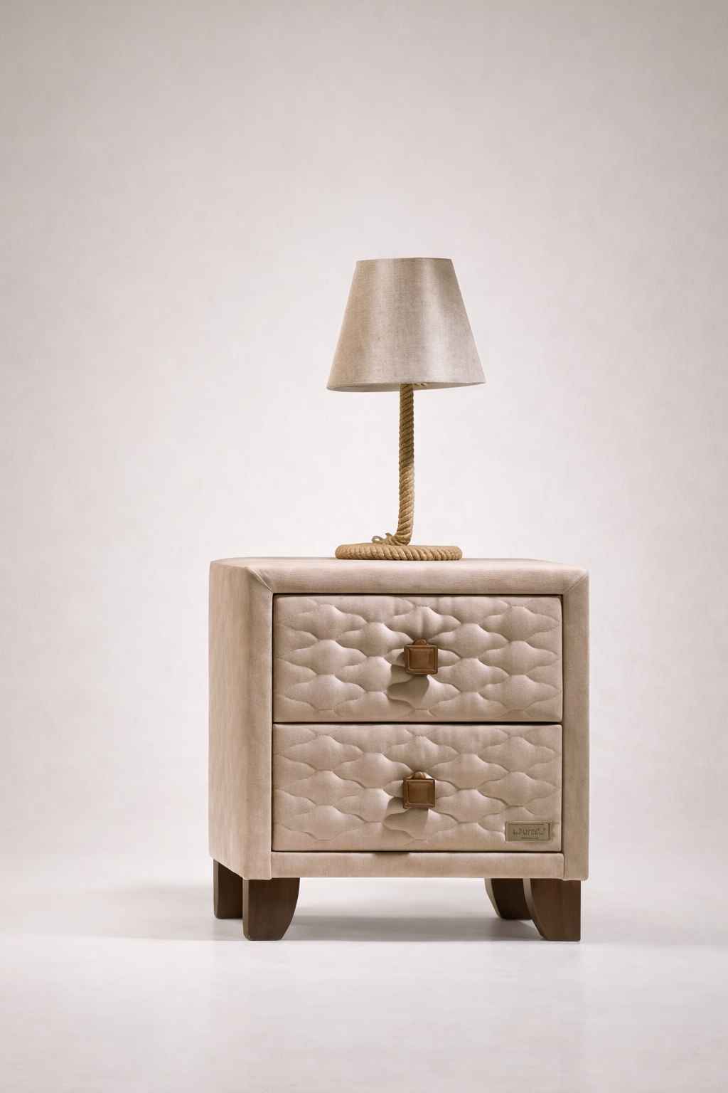 FRESH CELL BEDSIDE TABLE GLASS