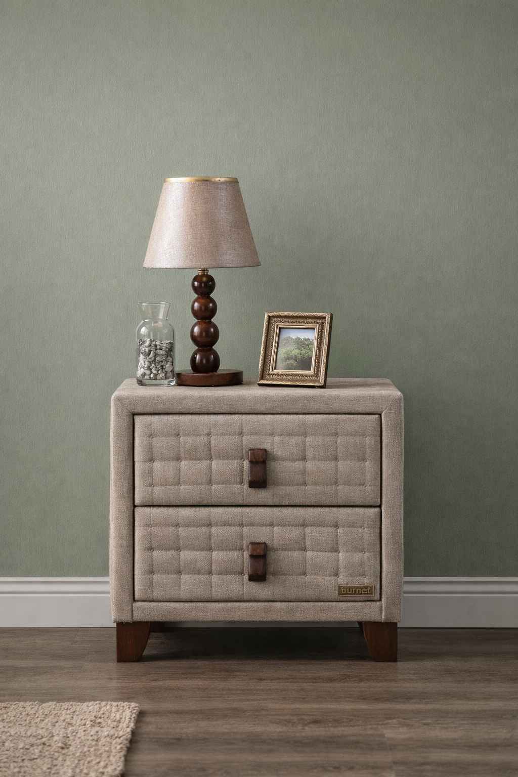 COTTON MASTER BEDSIDE TABLE GLASS