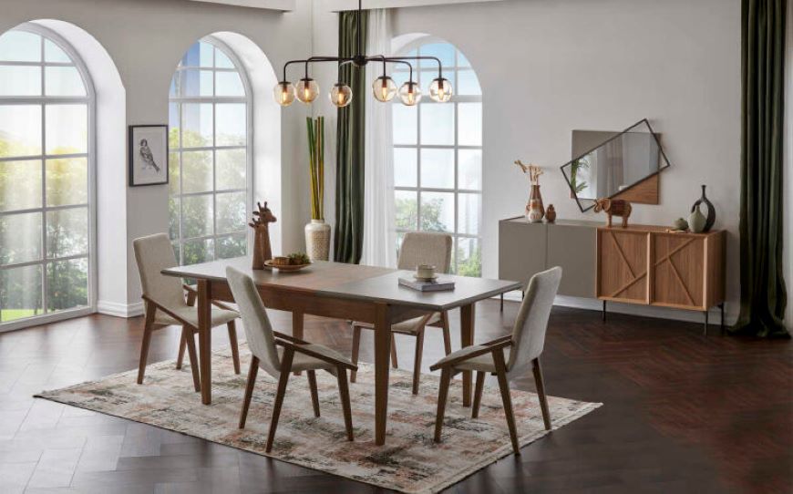 FLOYD 6 SEATS DINING TABLE SET