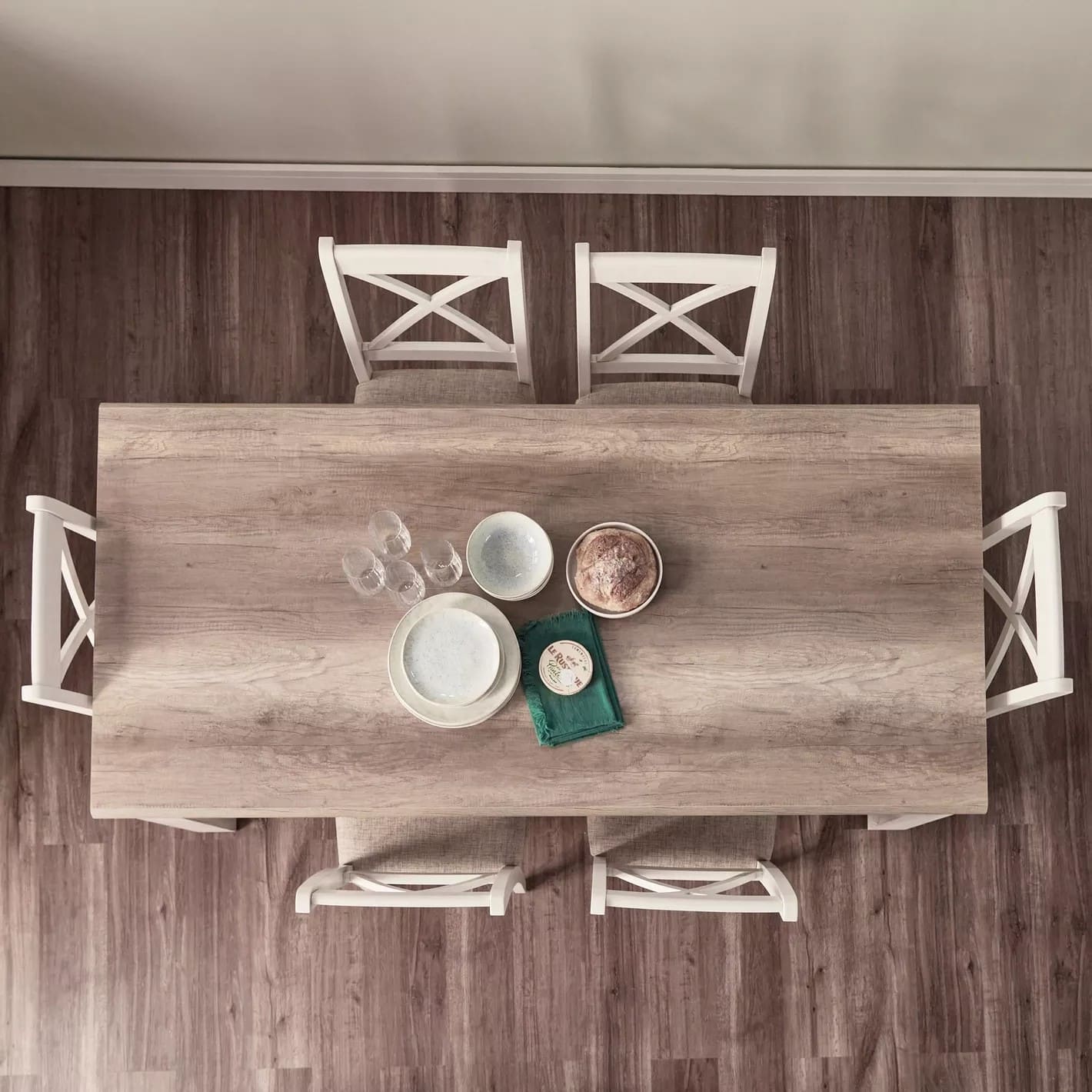 MARCH 6 SEATS DINING TABLE SET