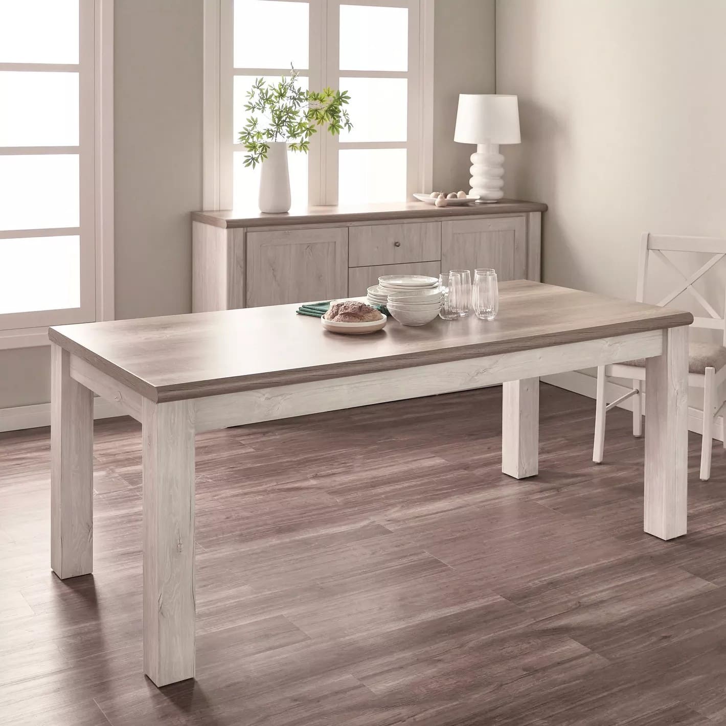 MARCH 6 SEATS DINING TABLE SET