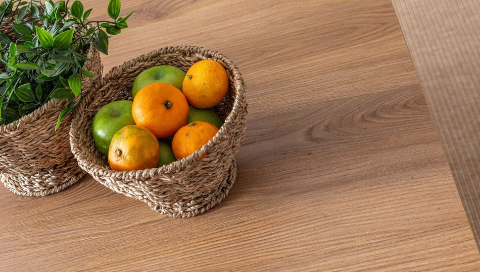 M COUNTRY 6 SEATS DINING TABLE SET