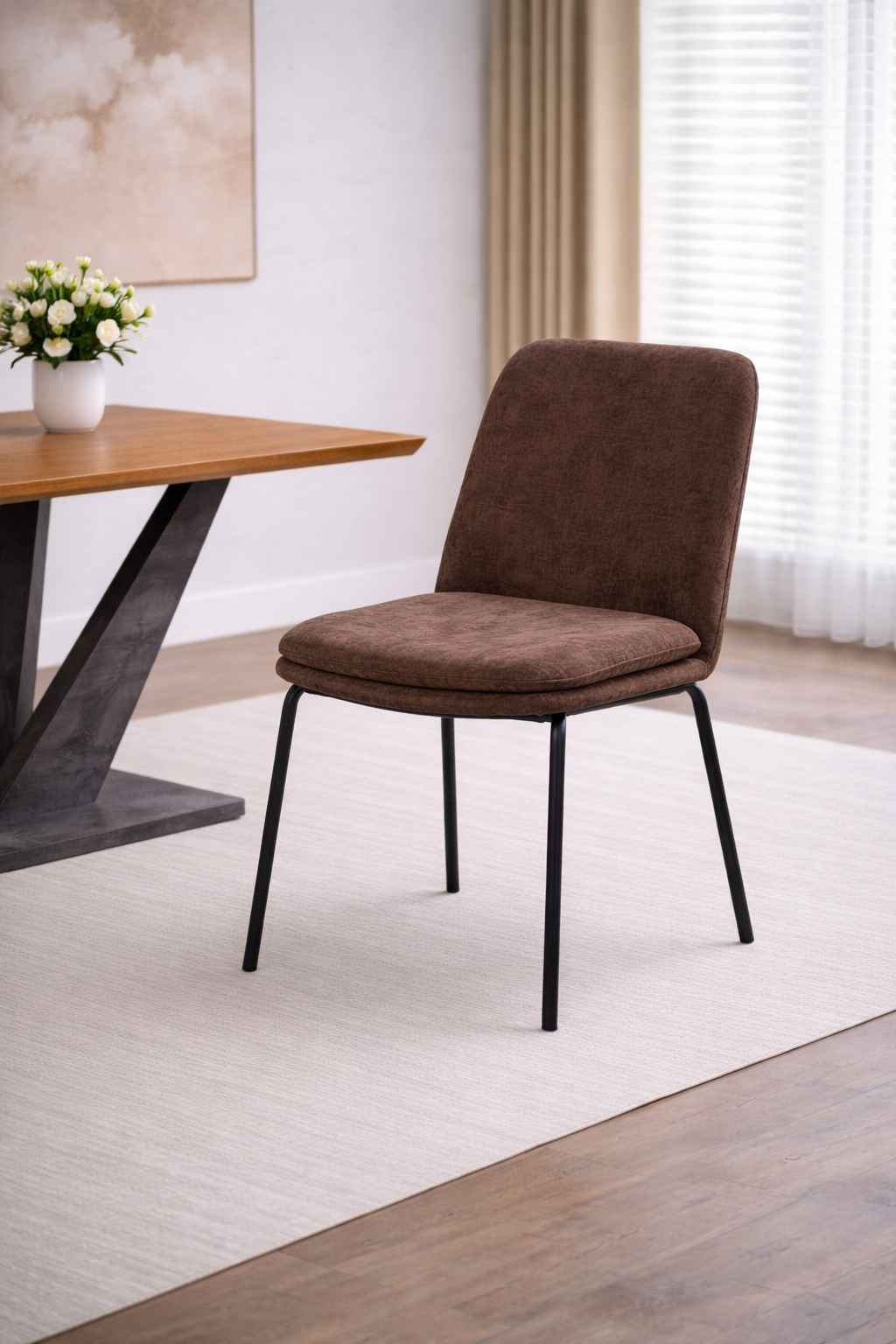 كرسي طعام كريستال – Qortuba furniture قرطبة للأثاث