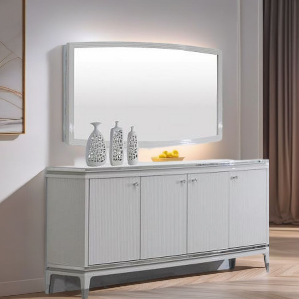 MAJESTIC  SIDE BOARD WITH MIRROR
