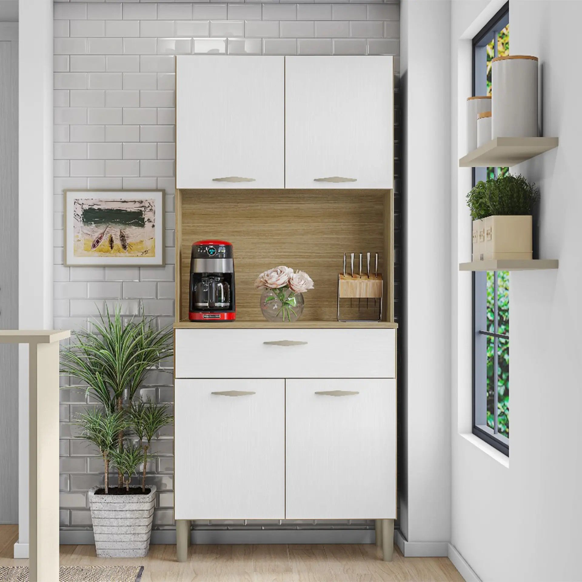 CRIS KITCHEN CABINET 4 DOORS