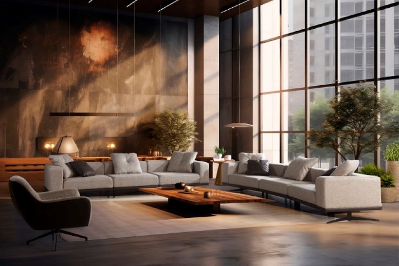 VEGAS LONG ANGLED SOFA