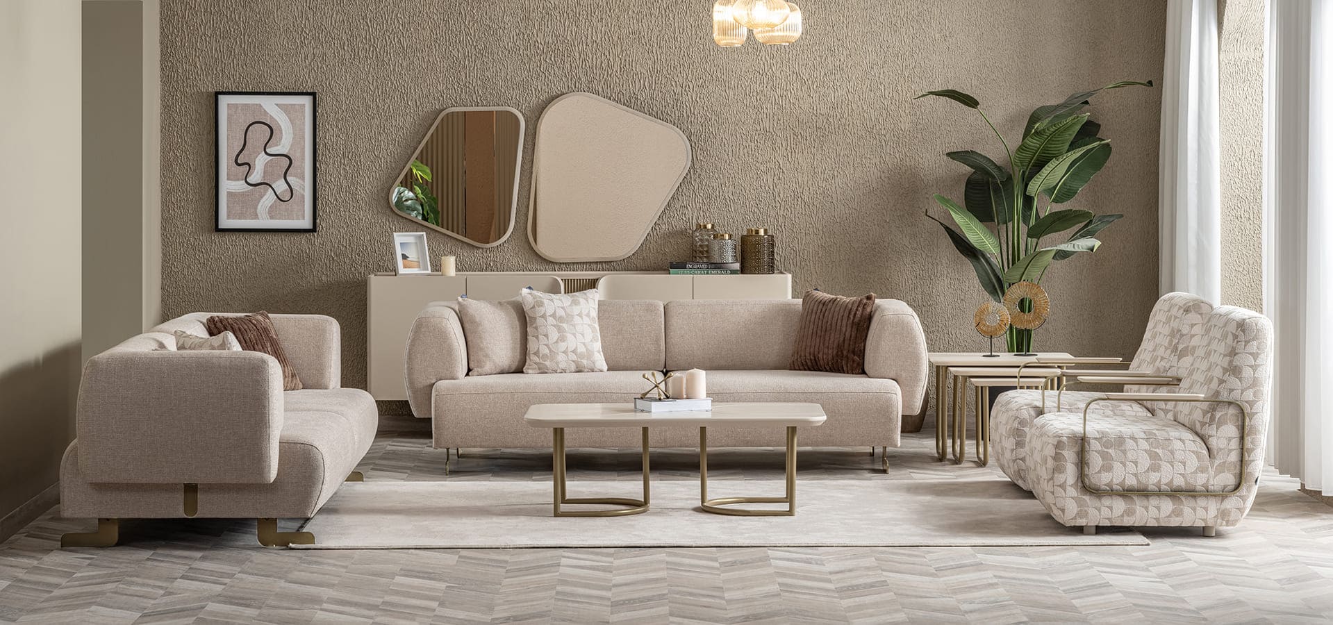 ALANYIA 8 SEATS SOFA SETS