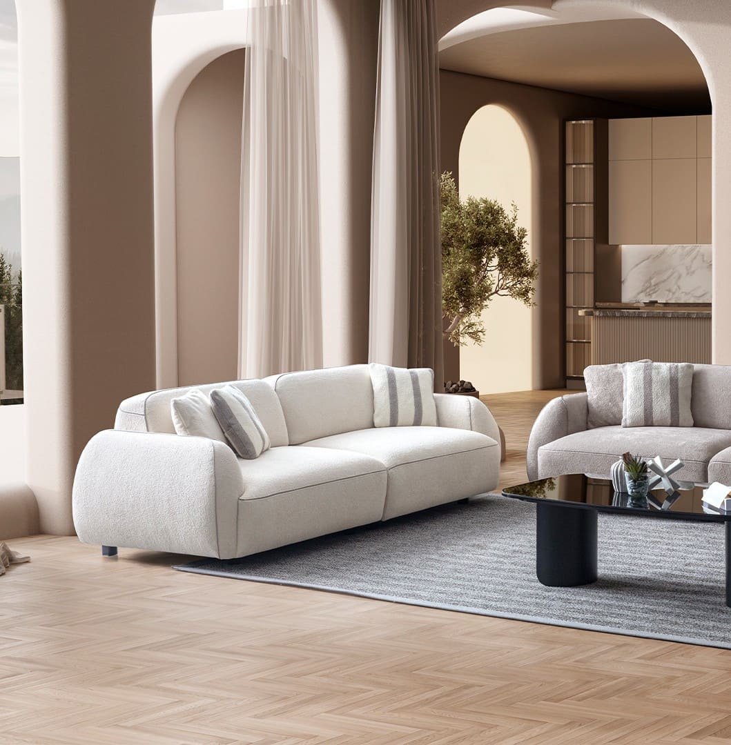ZENITH 3 SEATER – Qortuba furniture قرطبة للأثاث
