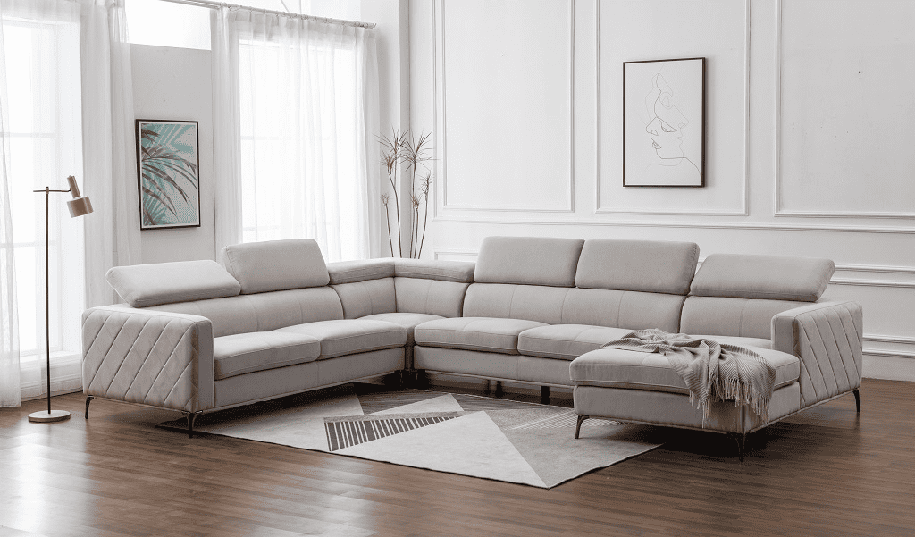 HOUSTON L CORNER SOFA SET – Qortuba furniture قرطبة للأثاث