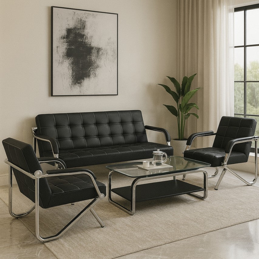 EUCLID OFFICE SOFA 5 SEATER