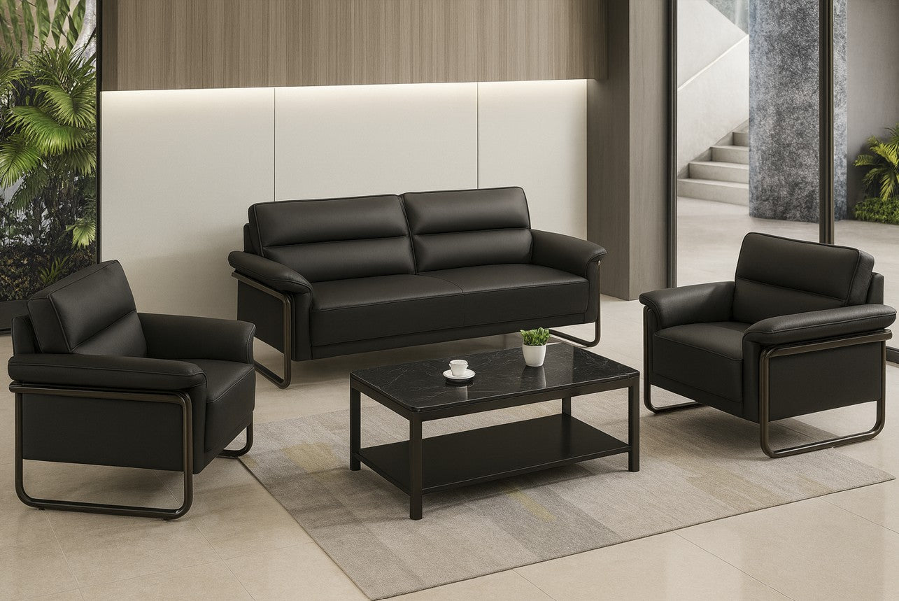 OPTIMA OFFICE SOFA  5 SEATER