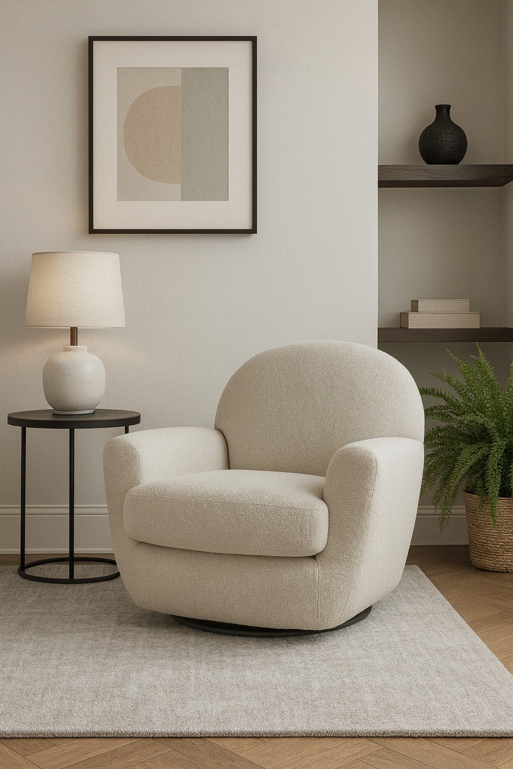 WESTWOOD SWIVEL CHAIR – Qortuba furniture قرطبة للأثاث