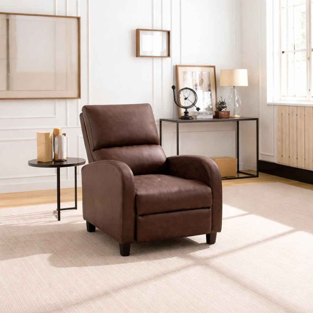 KRISTY PUSH BACK RECLINER SINGLE SEATER