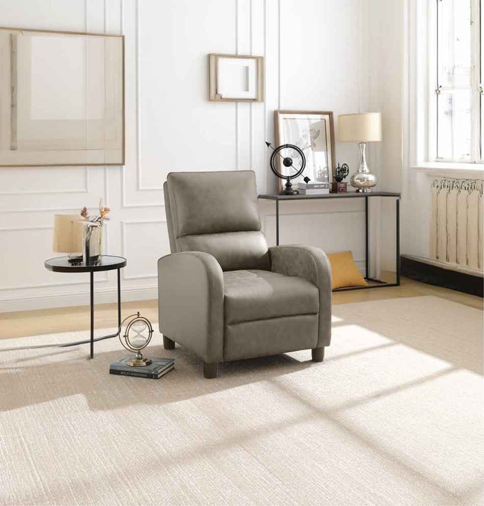 KRISTY PUSH BACK RECLINER SINGLE SEATER