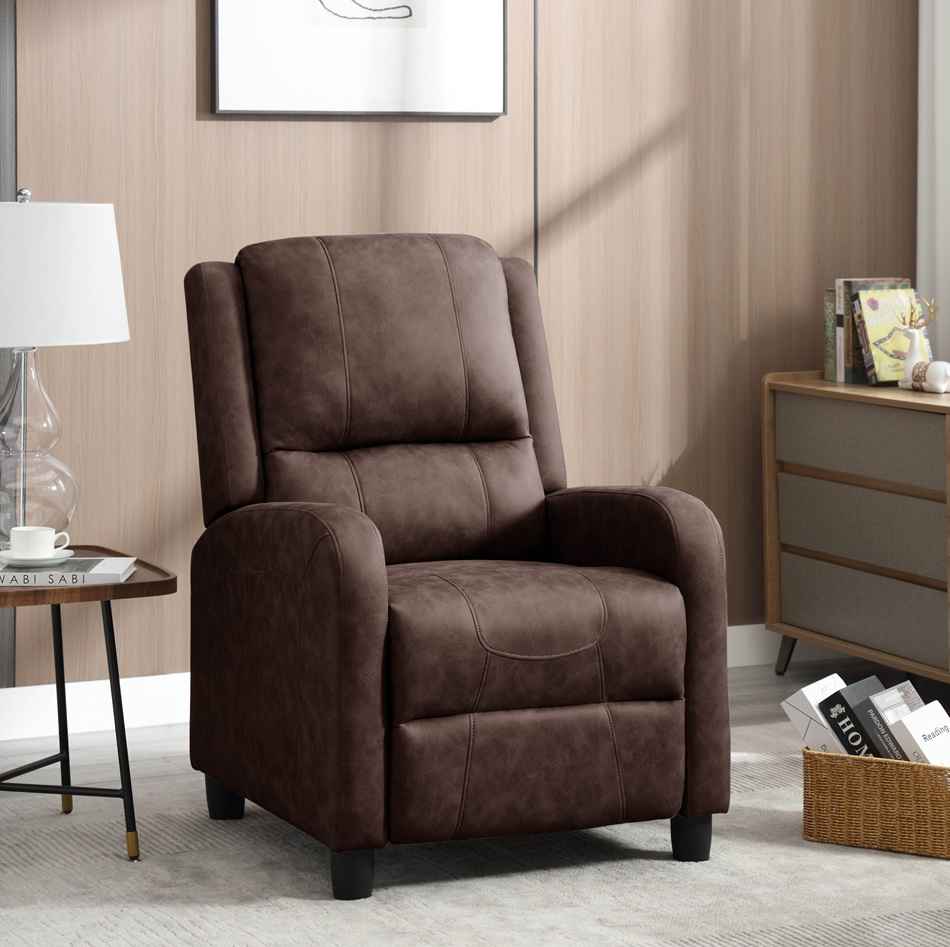 ROY STONE PUSH BACK RECLINER SINGLE SEATER