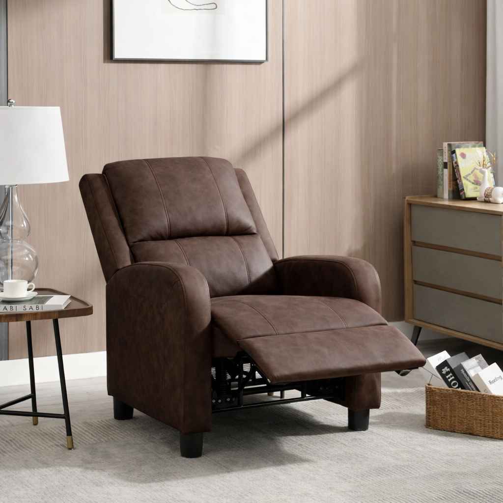 ROY STONE PUSH BACK RECLINER SINGLE SEATER