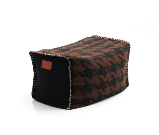 FLOSSY BEAN BAG WITH OTTOMAN