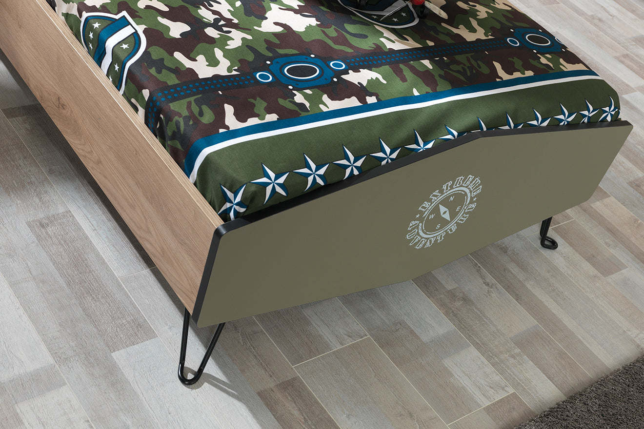 CAMP SINGLE BEDROOM SET 3 PCS