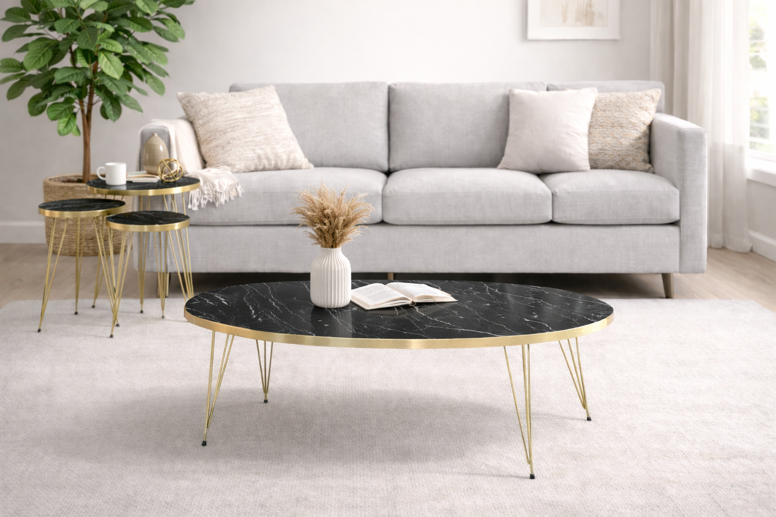 TREND COFFEE TABLE SET 4 PCS