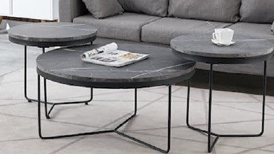 RUMI COFFEE TABLE SET 3 PCS