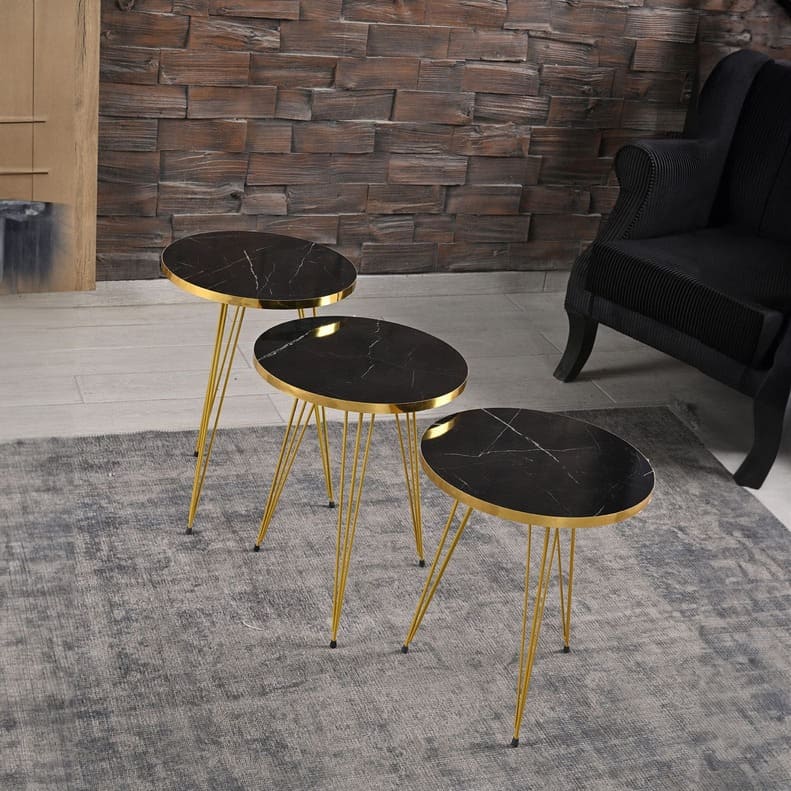 LIOYD  NESTING TABLE 3 PCS