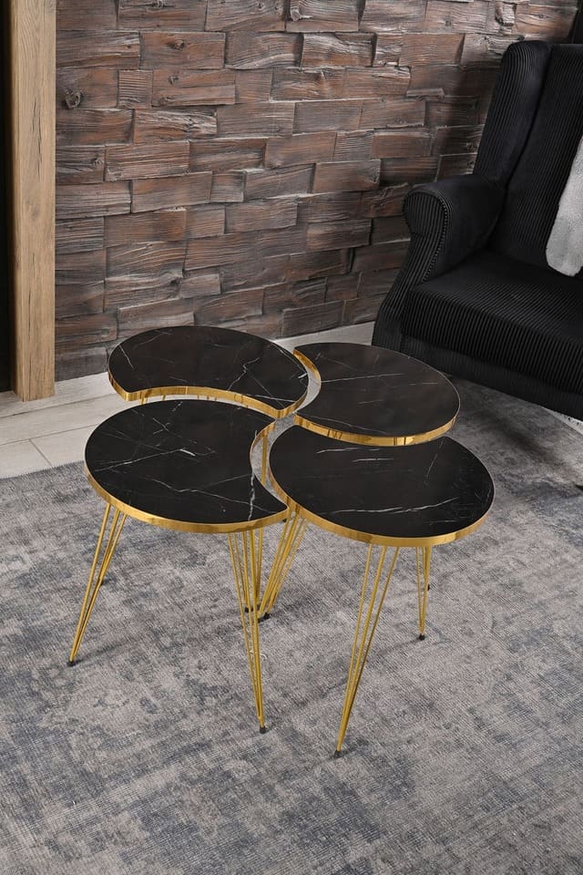ASHLEY COFFEE TABLE SETS 4 PCS