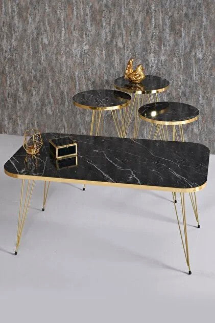JULIAN COFFEE TABLE SET 4 PCS