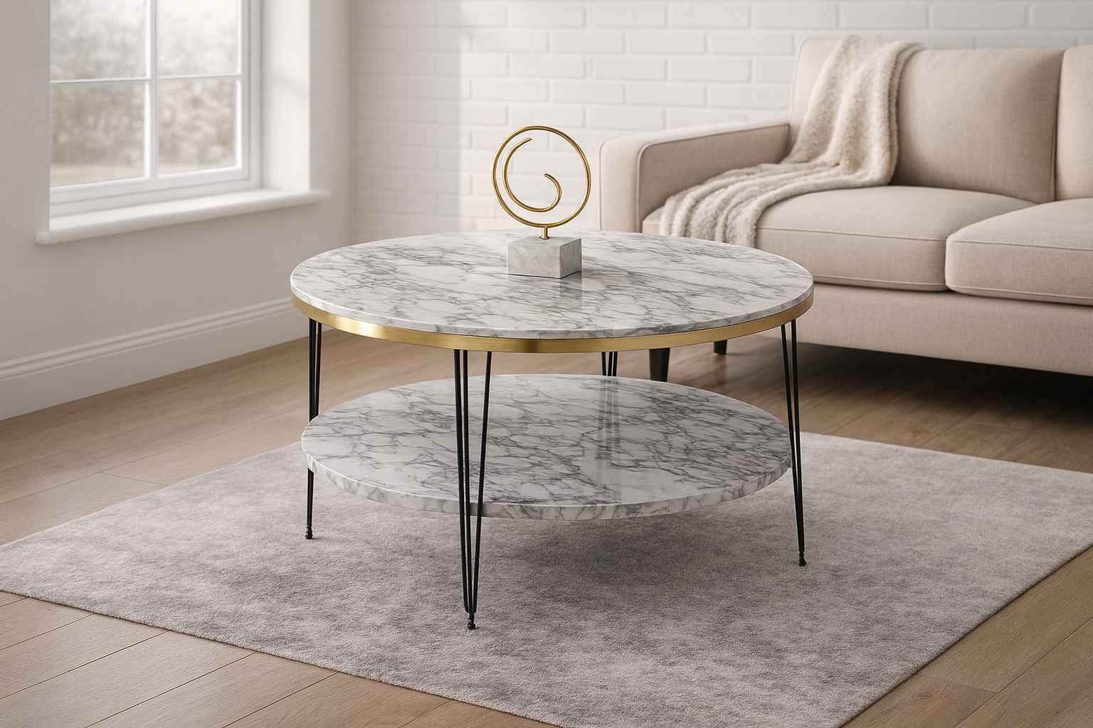 FLOORED COFFEE TABLE